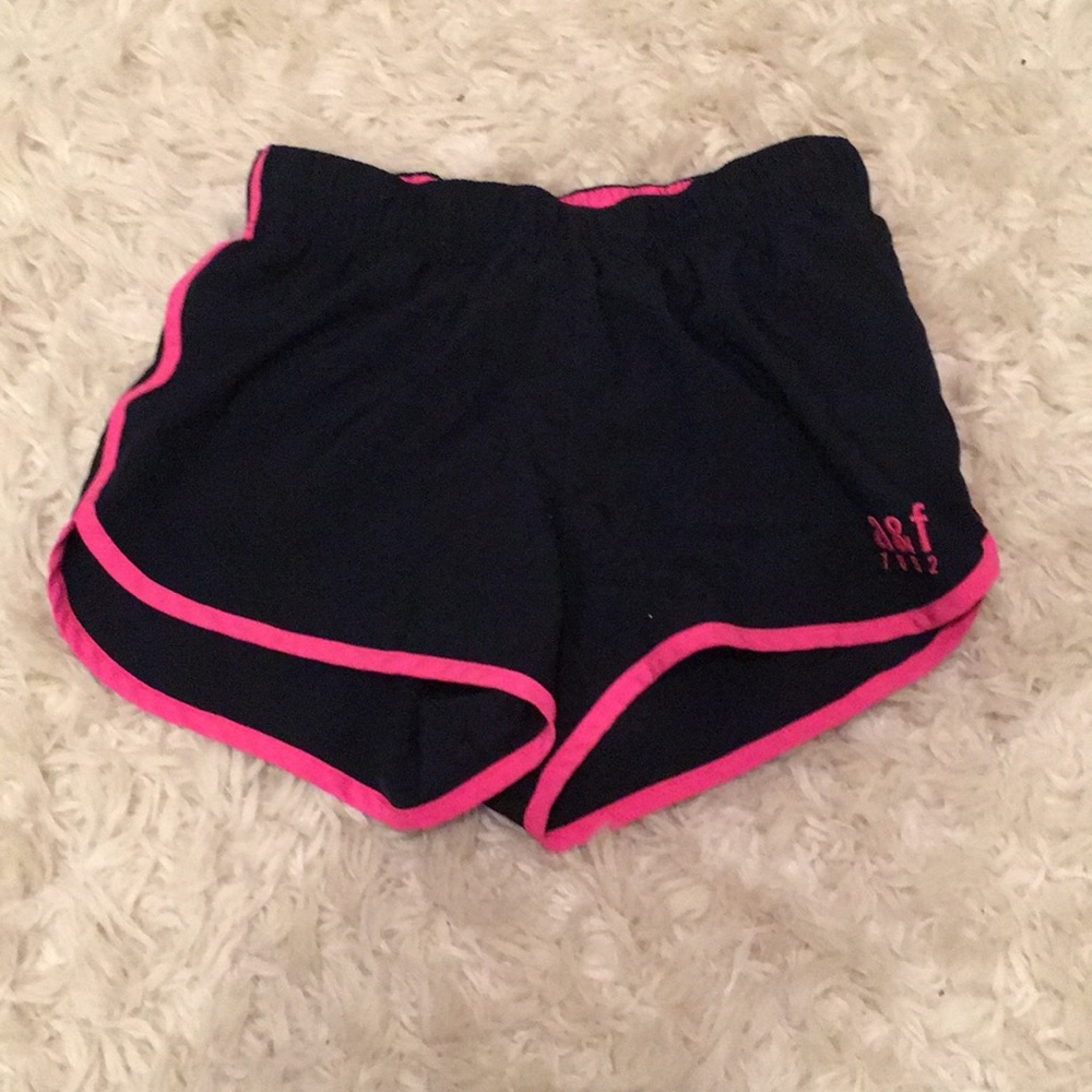 Abercrombie kids running shorts